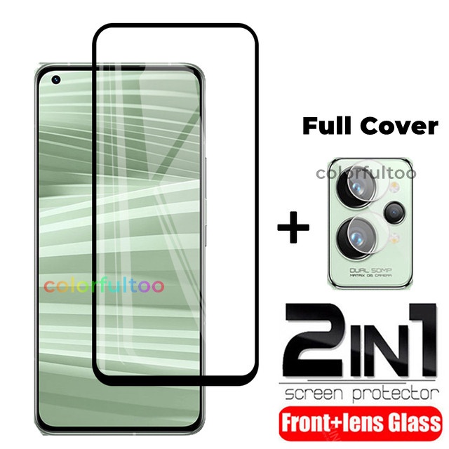 Miếng Dán Cường Lực 2 Trong 1 Bảo Vệ Camera Cho Realme GT2 Pro Neo2 Neo 2 GT 5G Realme GT 2 Pro
