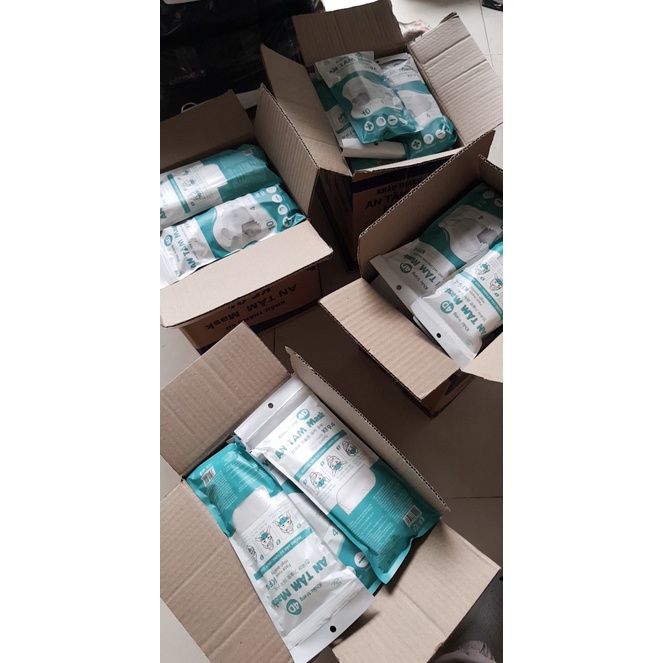 Thùng Khẩu trang 4 lớp KF94 / KT Cua An Tâm Mask chính hãng, SX tại HCM, Hàng Việt Nam Chất lượng cao