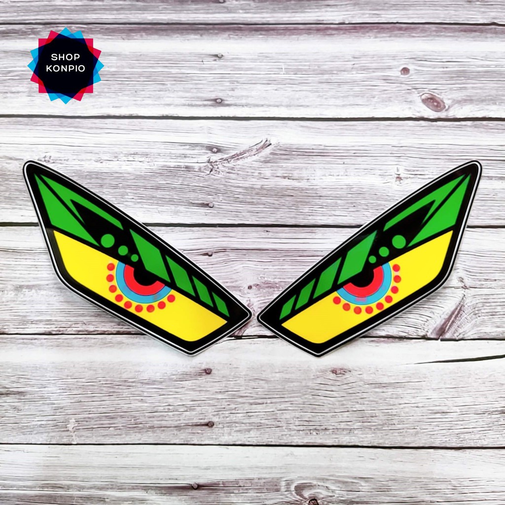 Tem Decal Dán Pha Đèn Vario Đủ Kiểu Hình Ngẫu Nhiên (1 Cặp)