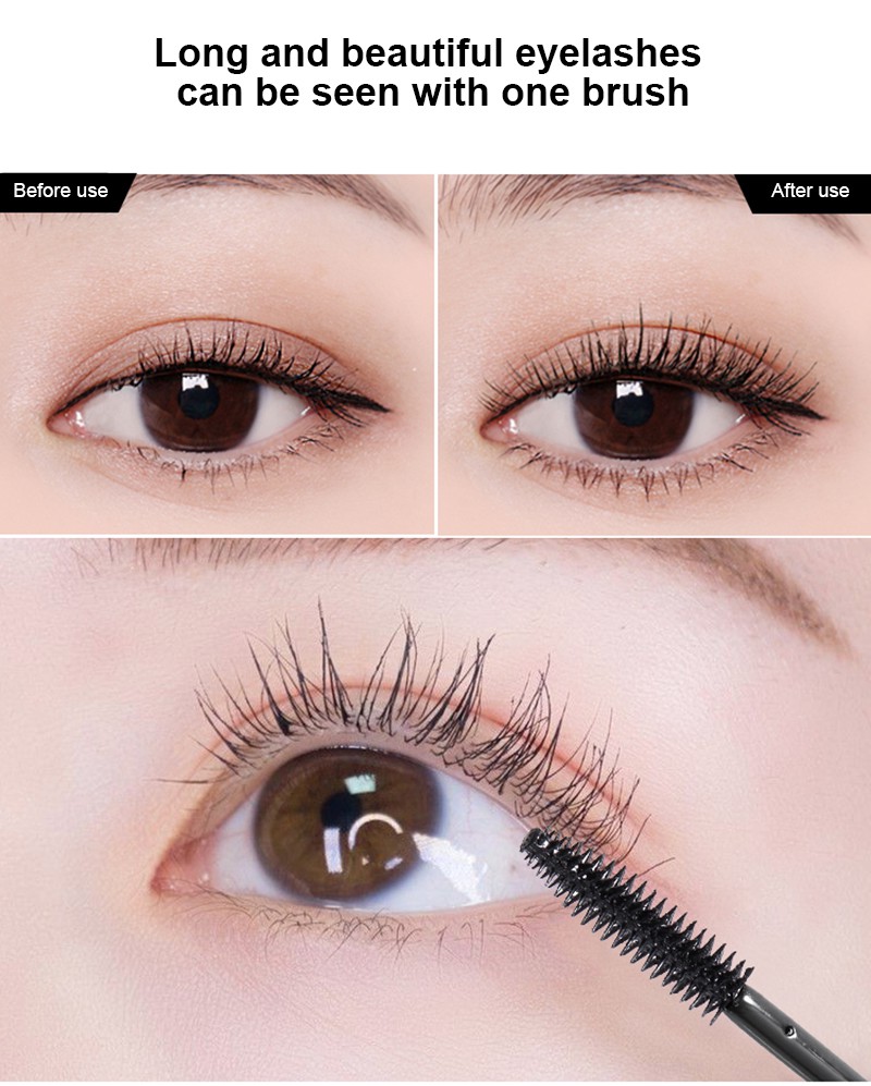 (Hàng Mới Về) Mascara Chống Thấm Nước Và Mồ Hôi Không Dễ Nhòe Chuốt Dài Và Cong Mi | BigBuy360 - bigbuy360.vn