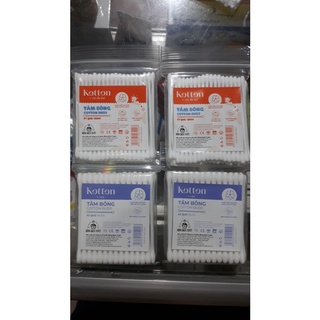 Tăm bông Kotton túi zip trẻ em và người lớn chính hãng bông Bạch Tuyết Việt Nam