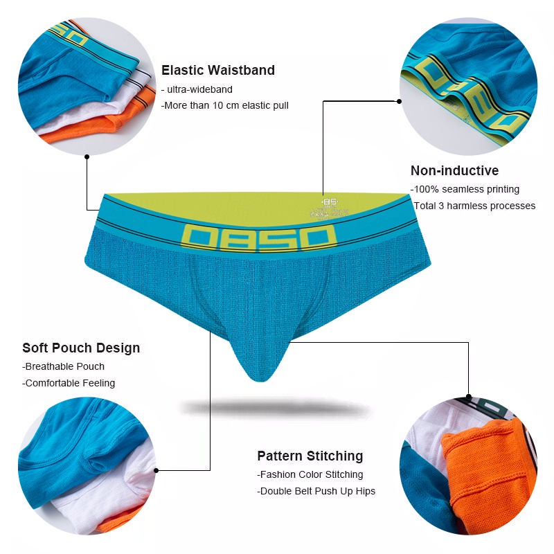 Quần Lót Cotton Mềm Cho Nam Bs3132