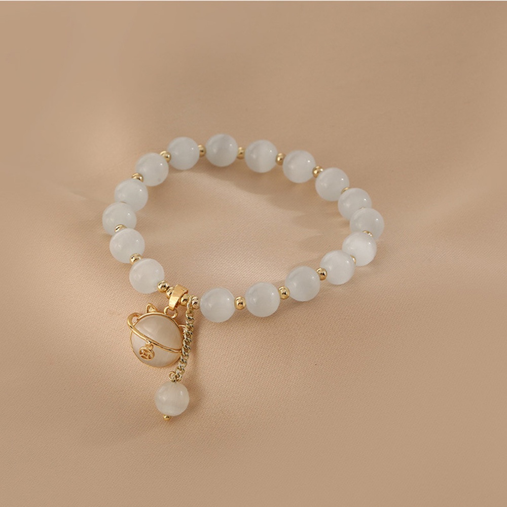 Vòng Tay Đá Ngọc Bích Thời Trang Cho Nữ