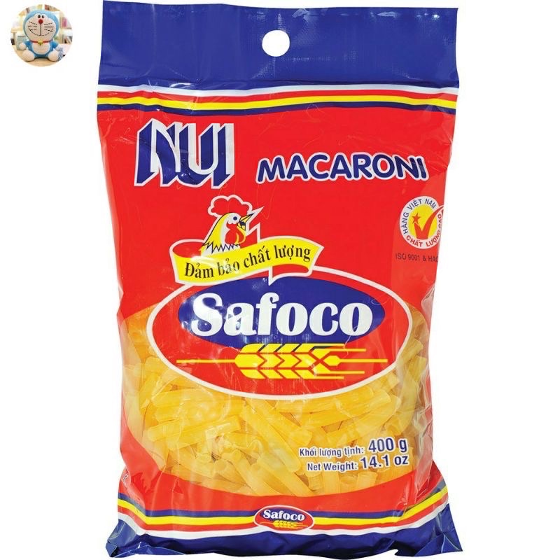 Nui Ống Macaroni Safoco - gói 400gr