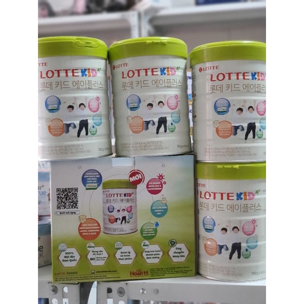 Sữa LOTTE KID A+ 760G