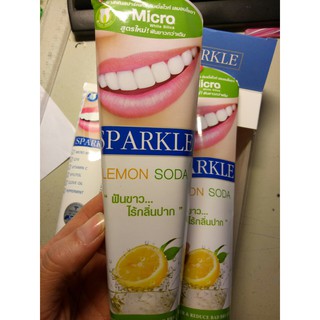 Kem đánh răng siêu trắng SPARKLE lemon soda Thái Lan