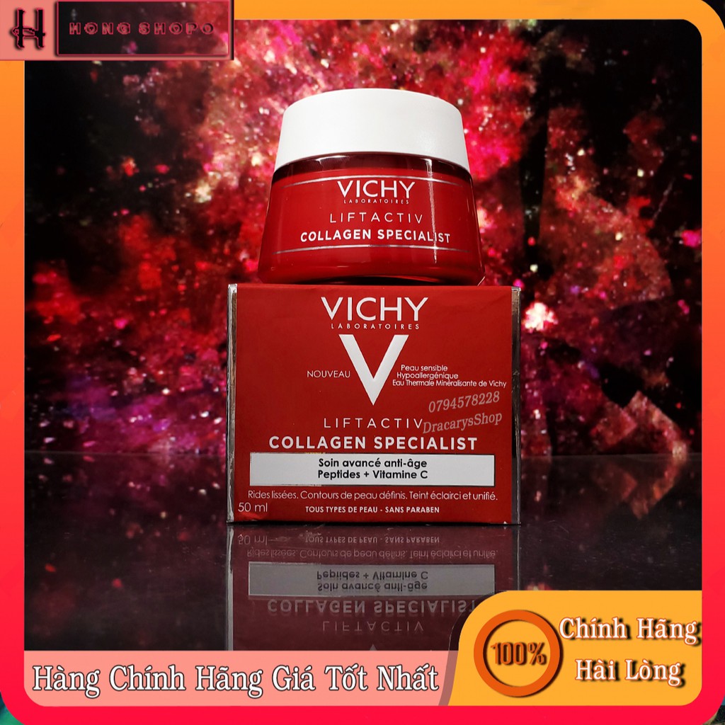 Kem dưỡng collagen chuyên biệt Vichy Liftactiv collagen specialist