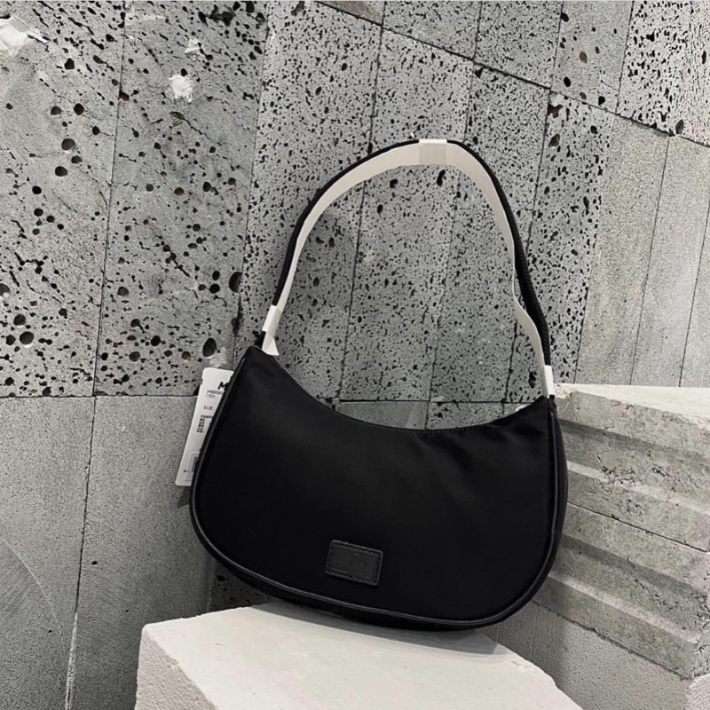 Túi Đeo Vai Nylon Black Đen Siêu Xuất Dư