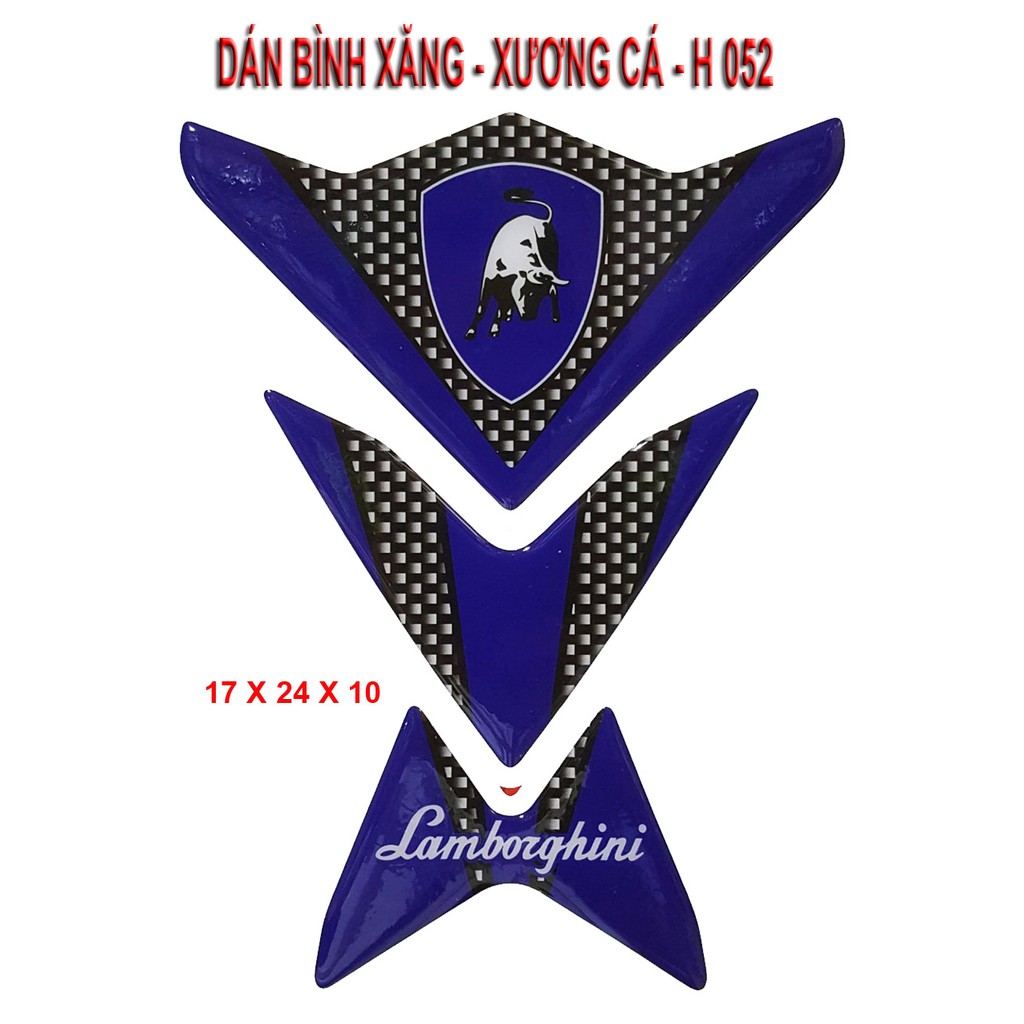 DECAL BỈNH XĂNG MÔ TÔ - 06