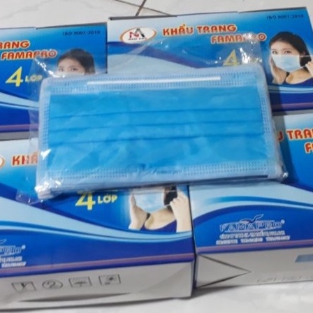 KHẨU TRANG Y TẾ HÀNG 4 LỚP KHÁNG KHUẨN