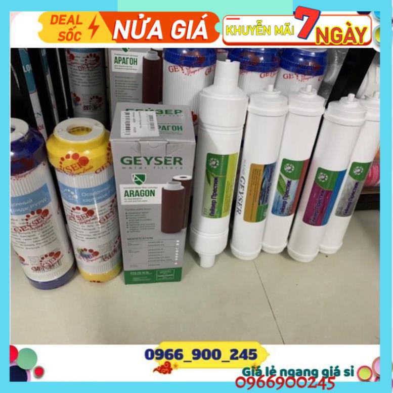 (Giá Gốc) Combo Lõi Lọc Số 12345678 Nanogeyser 👉 Bộ 8 Lõi Lọc Dành Cho Máy Không Nước Thải Không Dùng Điện