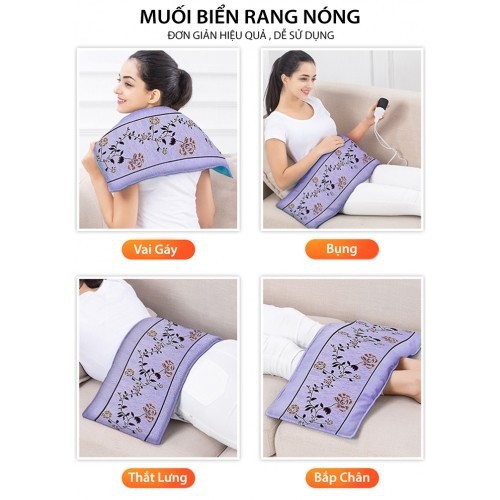 Túi chườm nóng muối biển trị đau bụng kinh MING ZHEN MZ-MR036 - GIÁ SỐC