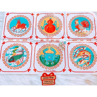 Game Bầu Cua Giấy Đá ( Hạt Đá )  - 1 Bộ