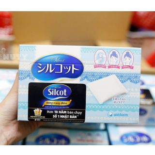 Bông tẩy trang Silcot (hộp 82 miếng)