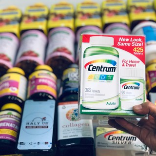 Vitamin tổng hợp cho người lớn Centrum Adults Vitamin 425 viên
