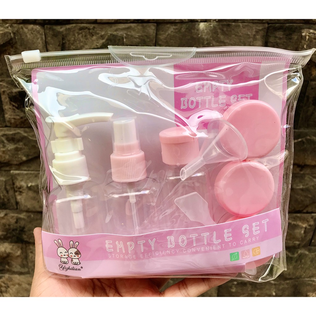Bộ chiết mỹ phẩm du lịch mini