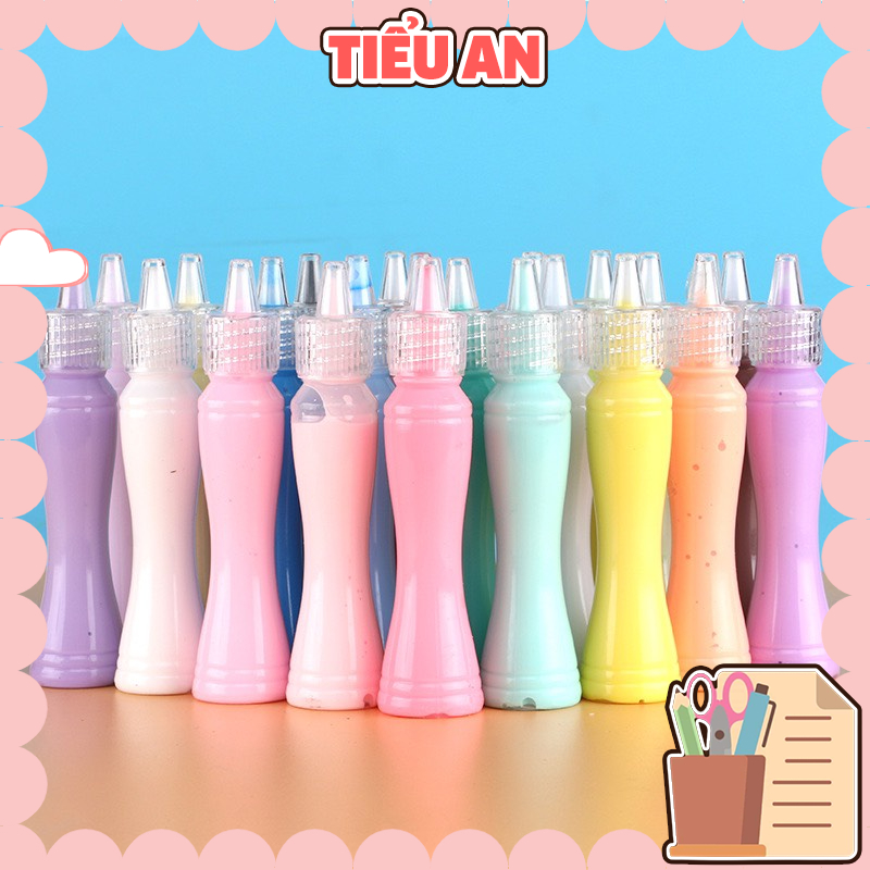 Kem Keo Mini (15Gr - Loại Hơi Lỏng) Trang Trí Ốp Điện Thoại Màu Siêu Dễ Thương