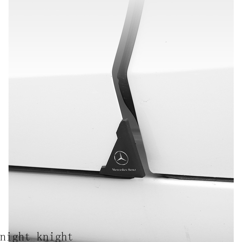 Set 2 Miếng Dán Góc Cửa Xe Hơi Chống Va Chạm Bảo Vệ An Toàn