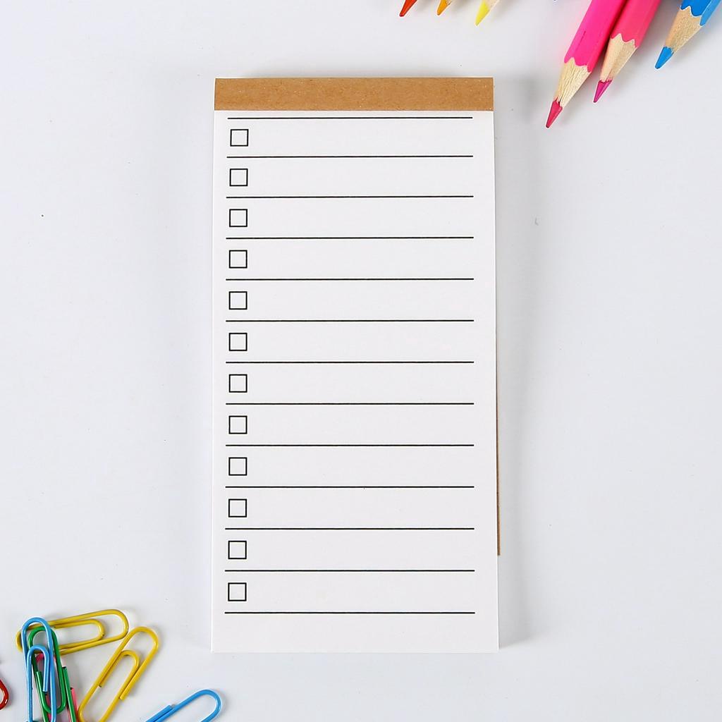 Bộ 50 tờ giấy ghi chú 7x14cm