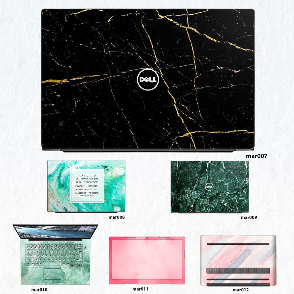 Skin dán Laptop Dell in hình vân Marble _nhiều mẫu 2 (inbox mã máy cho Shop)