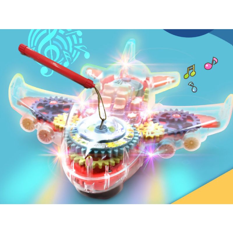 Lồng đèn máy bay trong suốt, sử dụng pin, Lồng đèn trung thu