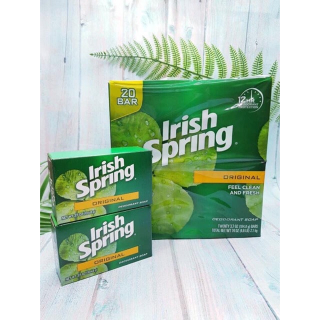 Xà phòng cục Irish Spring (20 cục/ Lốc)
