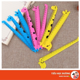 Thước Kẻ Học Sinh Các Động Vật Dễ Thương 15cm
