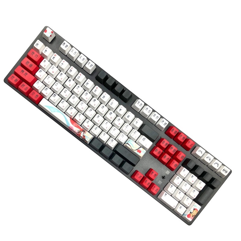 Keycap kiểu Trung Quốc keycap cô gái Trung Quốc CHRRY Profile PBT Dye bàn phím cơ thăng hoa keycaps