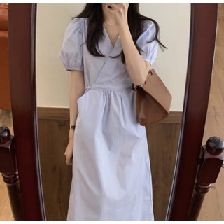 Váy dài thắt eo