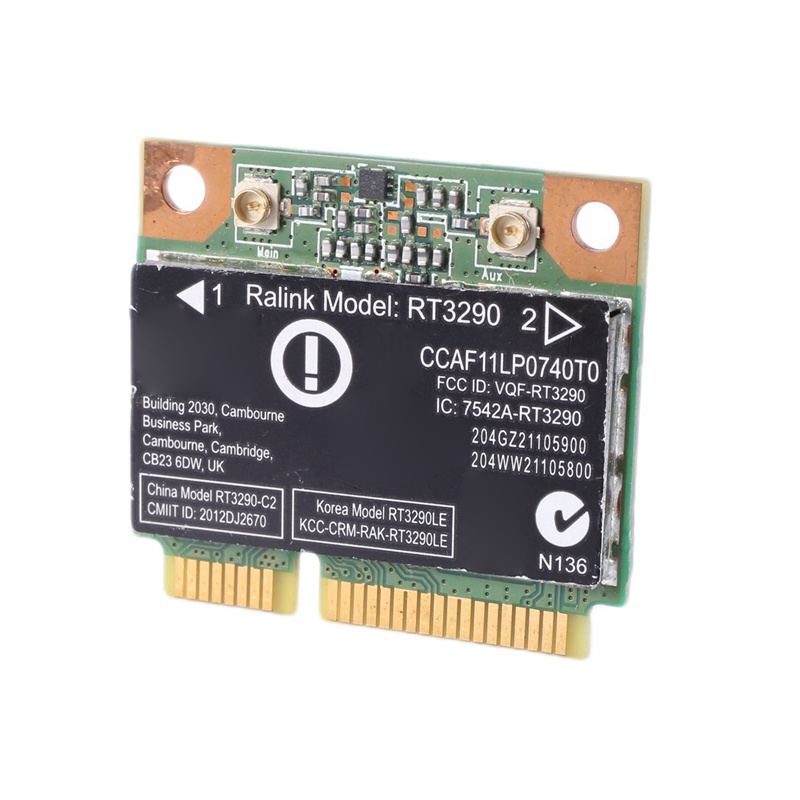 Thẻ WIFI Không Dây 150Mbps 2.4Ghz RT3290 802.11B / G / N Wlan Bluetooth 3.0 Cho HP CQ58 M4 M6 4445S DV4