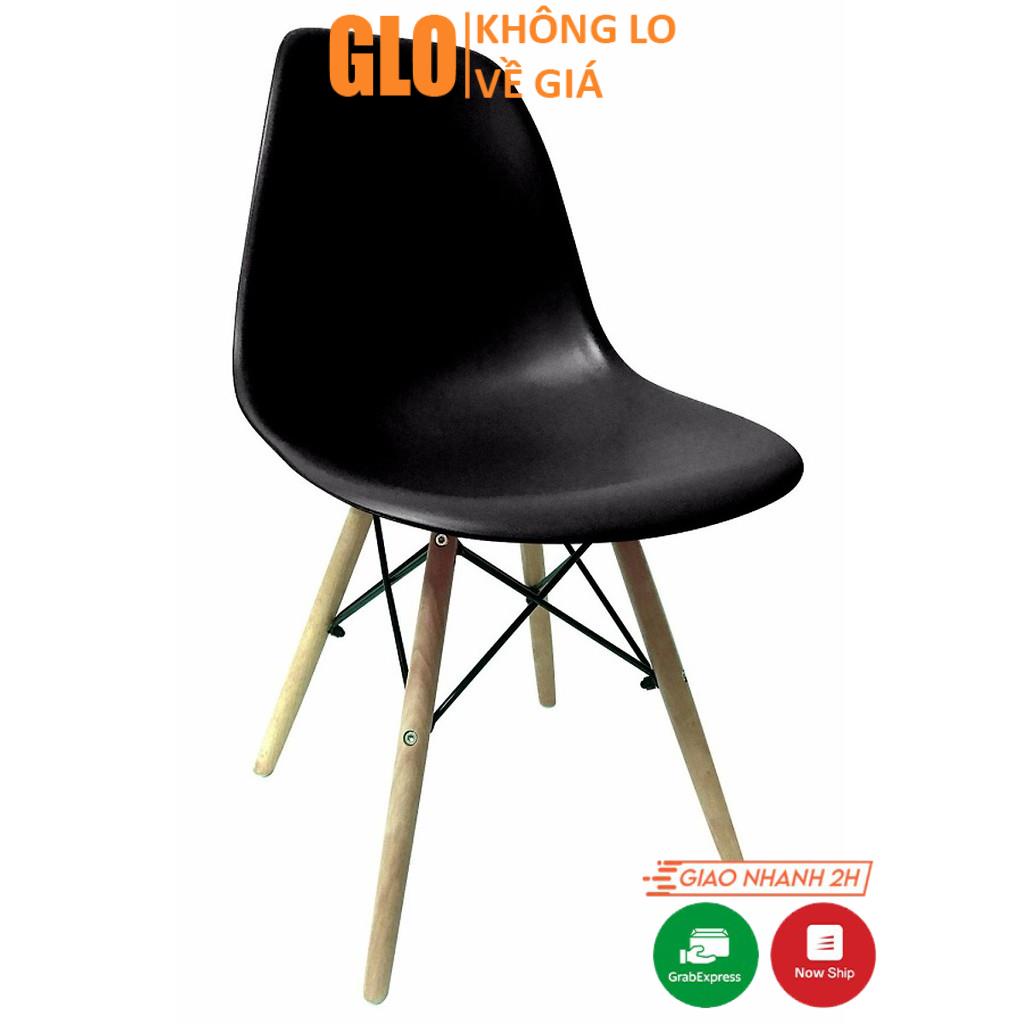 Ghế Nhựa Chân Gỗ EAMES Quán Cafe, Phòng Khách