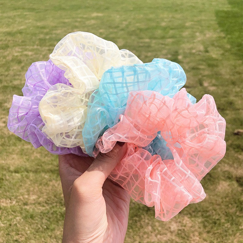 Dây Buộc Tóc Co Giãn Nhiều Màu Cho Nữ