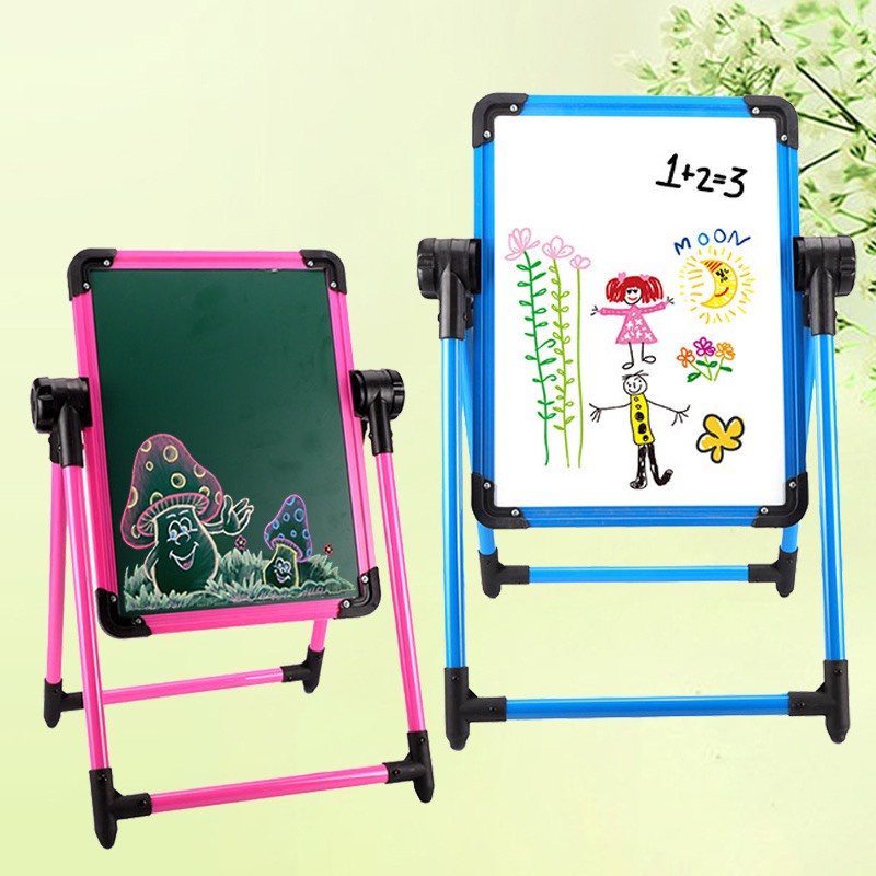 Bảng vẽ hai mặt đa năng giúp bé thông minh hơn trong giáo dục có từ tính, xóa dễ dàng, không bám bụi