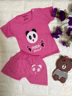 Set 5 bộ cotton hình thú