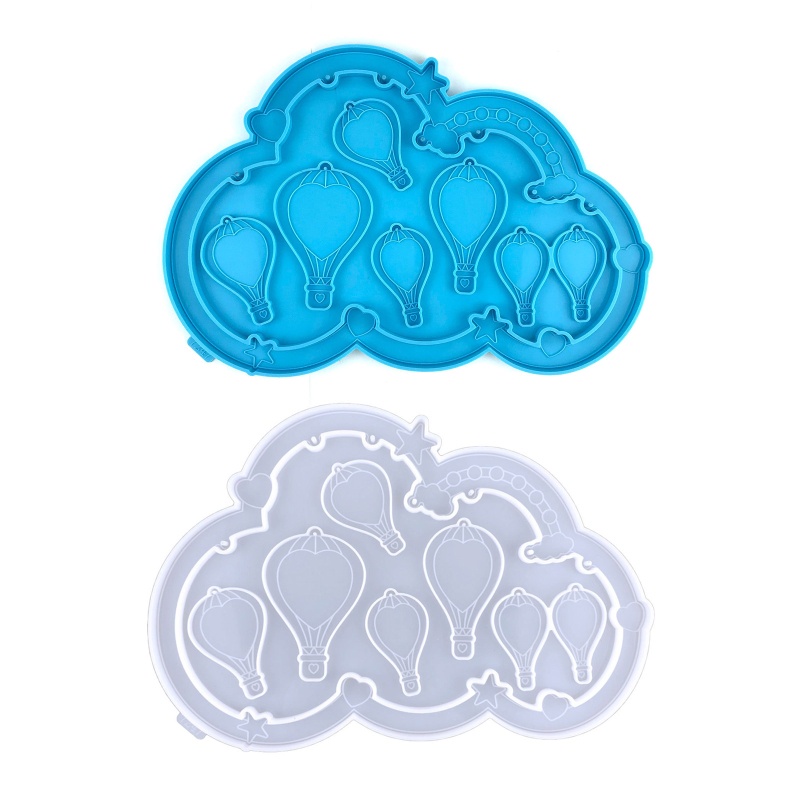 Khuôn Silicone Hình Khinh Khí Cầu Làm Trang Sức Thủ Công