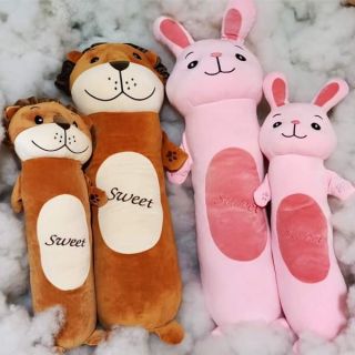 gấu bông thỏ và sư tử size 1m