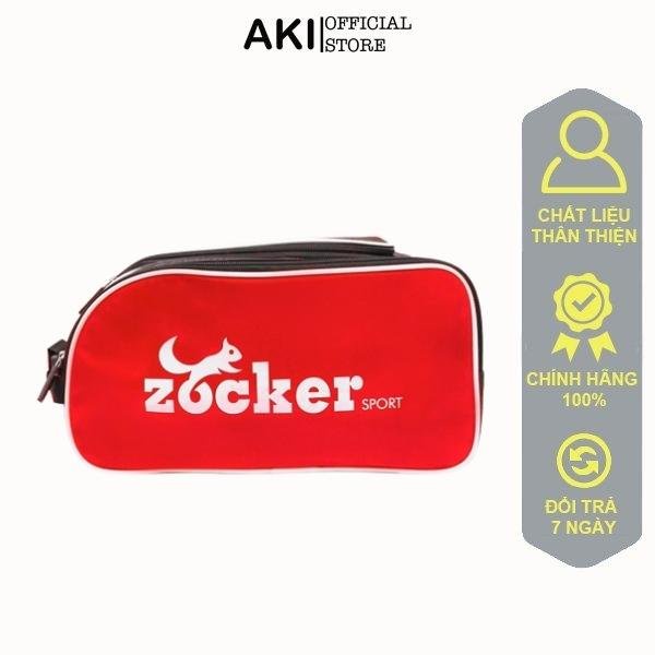 Túi đựng giày đá bóng Zocker Đỏ, phụ kiện thể thao balo unisex thời trang chính hãng cao cấp - TZ002