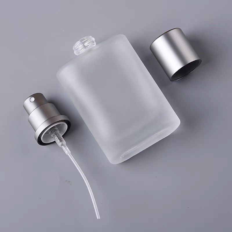 [HCM] Chai Chiết Nước Hoa Thủy Tinh 30ml, 50ml, 100ml kiểu Gio Trắng thân đục, thủy tinh dày dặn.