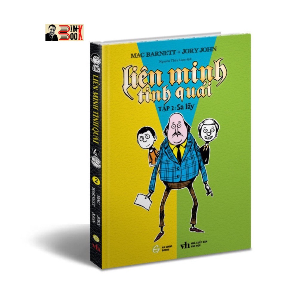 Sách - [Lẻ] LIÊN MINH TINH QUÁI - Mac Barnett, Jory John - Nguyễn Thúy Loan, Quý Dương dịch - Hà Giang Books – bìa mềm