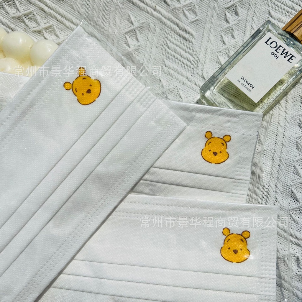 Bộ 10 Bút Chì Màu 3 Lớp Dùng Một Lần Hình Winnie the Pooh Winnie Kitty Kuromi Cinnamoroll My Melody