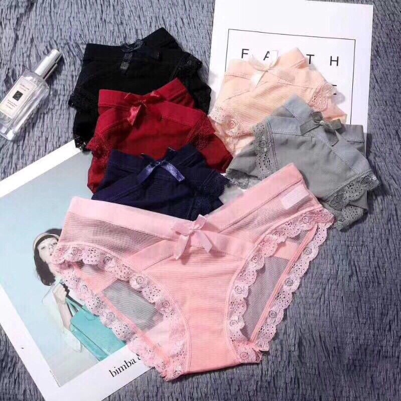 đc chọn màu (có size)Quần lót ren nữ cạp chéo siêu sexy