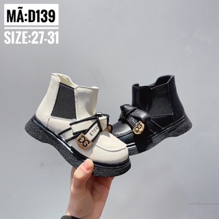 Bốt nơ bé gái d139 - bốt da mềm - hàng cao cấp ,bền , nhẹ