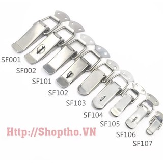SF103 inox 304 khóa hộp, khóa hòm, khóa tủ điện (set 2 cái)