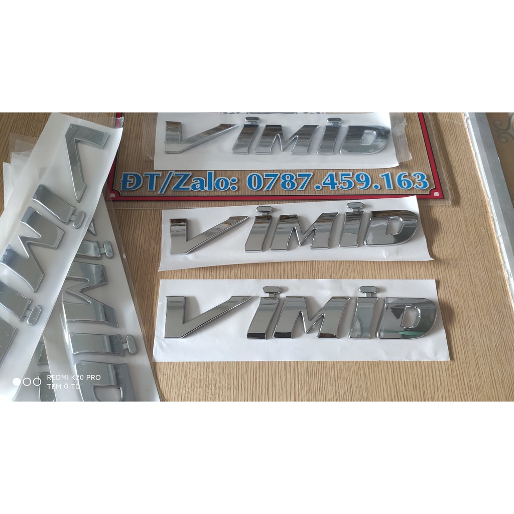 Chữ VIMID mạ crom giành cho howo