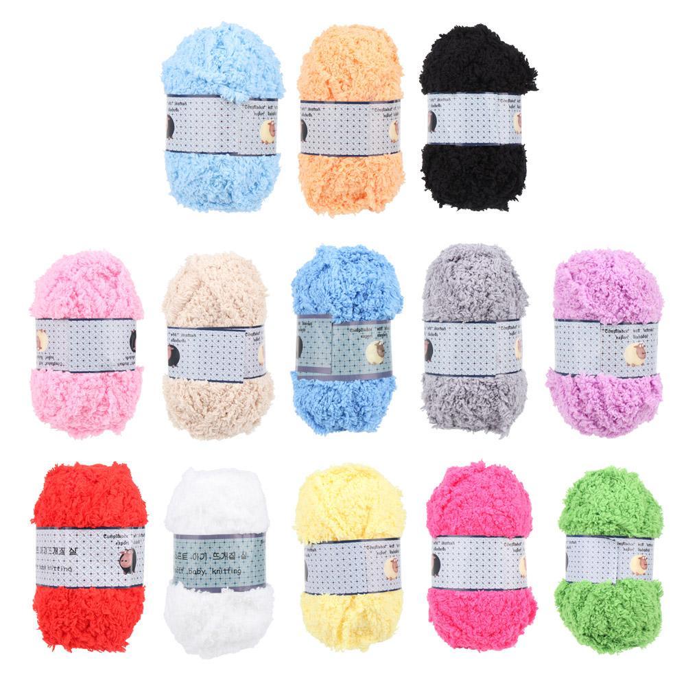 EUTUS Cuộn Len Cotton Mềm Mại Nhiều Màu
