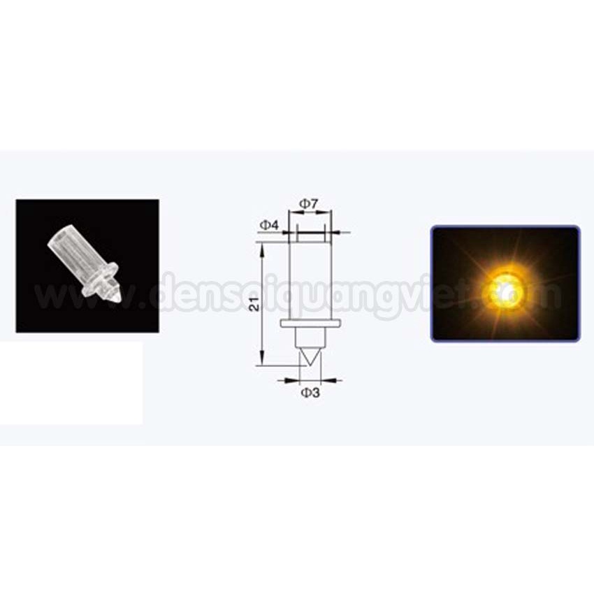 Đầu khuếch tán plastic tạo điểm nhấn, hiệu ứng đẹp mắt cho trần sao nhân tạo, trang trí sợi quang