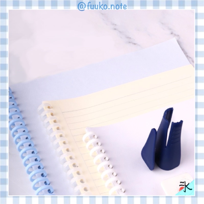 🔻 Dụng cụ mở còng nhựa, phụ kiện bấm binder tiện lợi làm sổ bullet journal