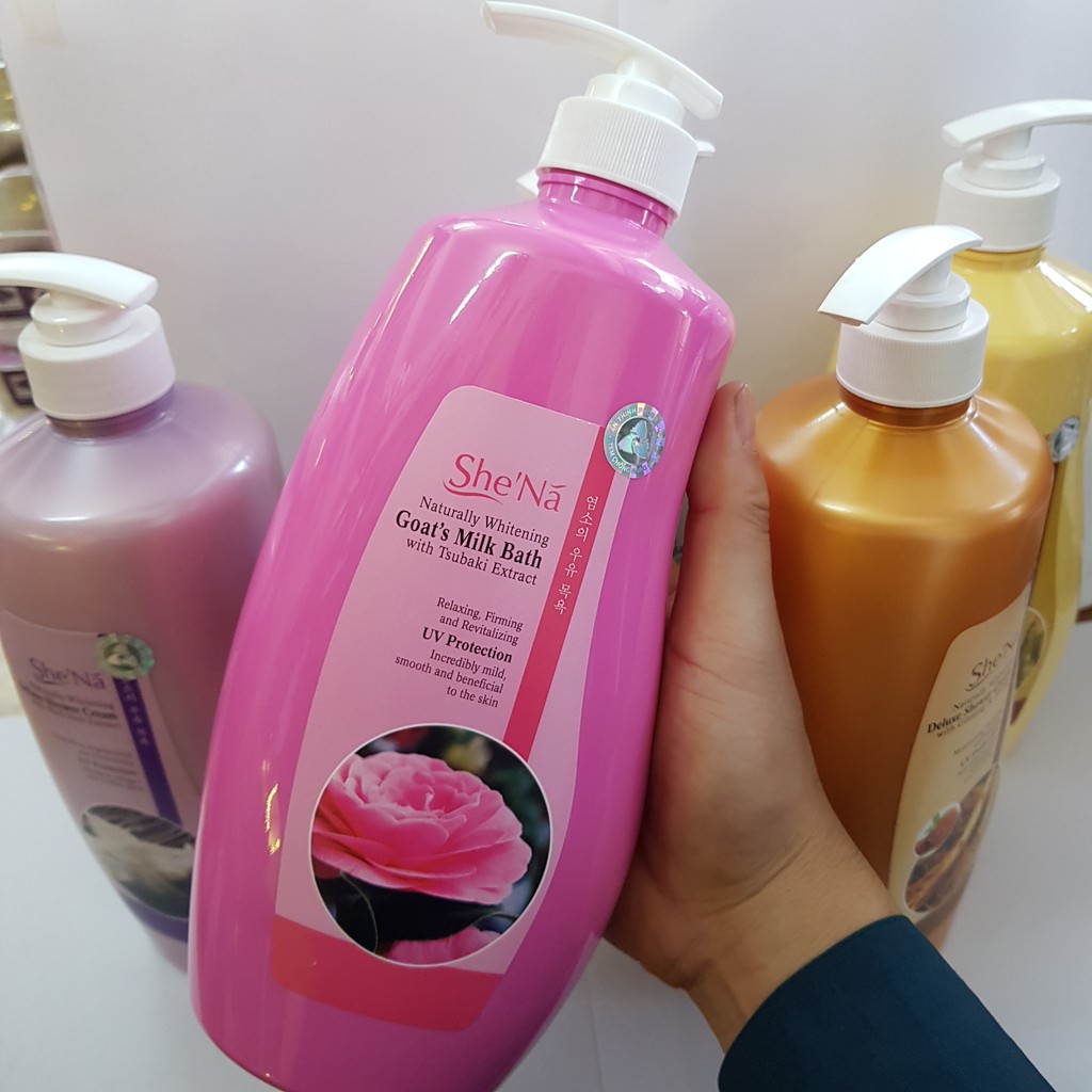 Sữa Tắm Dưỡng Da SheNa Malaysia 1200ml