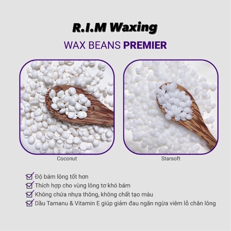 100gr Wax Beans Premier Nhập Khẩu Úc tặng kèm que gỗ