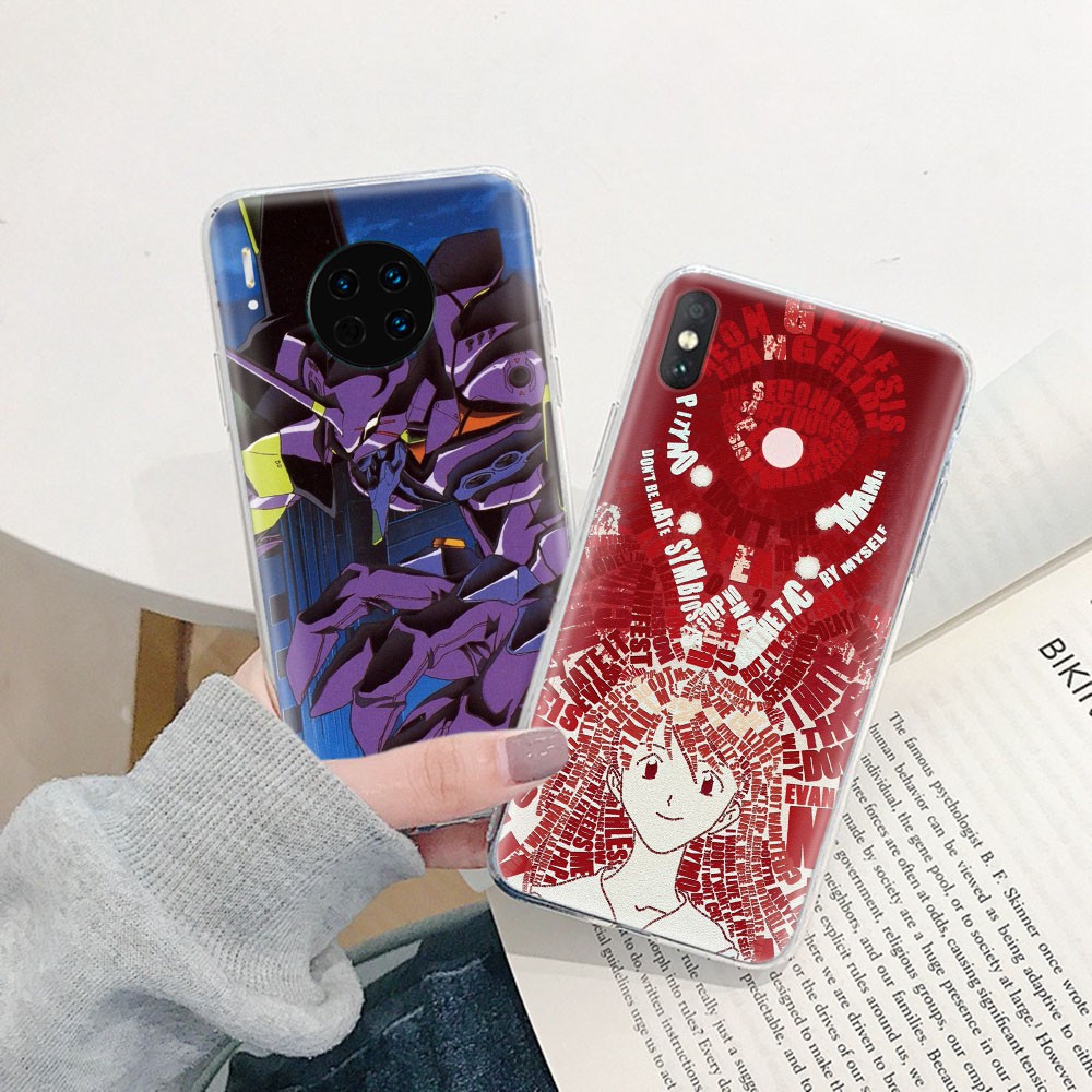 Ốp Điện Thoại Trong Suốt Hình Neon Genesis Evangelion Cho Xiaomi Poco Pocophone X3 M2 11I A3 10T F1 11T NFC Pro Tr91
